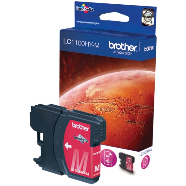 Cartuccia Brother 1100 (LC-1100HYM) magenta - 129895