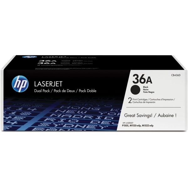 Toner HP 36A (CB436AD) nero - 130156