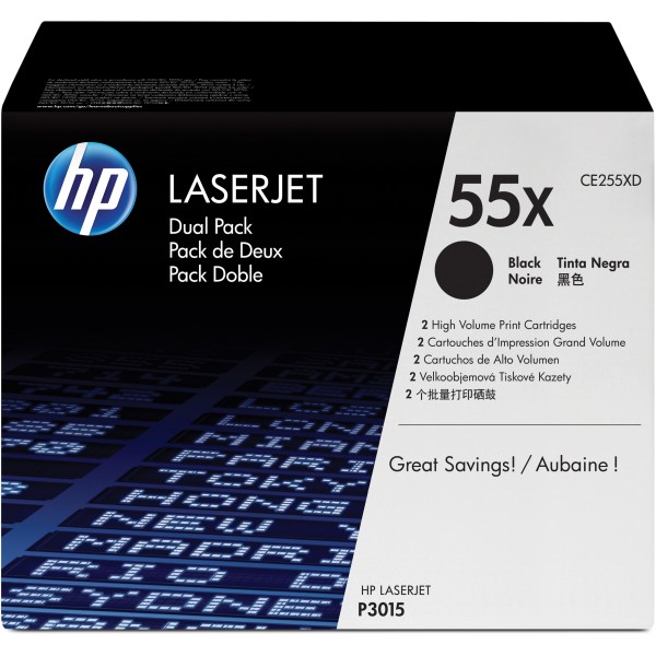 Toner HP 55X (CE255XD) nero - 130281