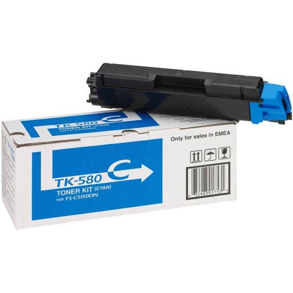 Toner Kyocera-Mita TK-580C (1T02KTCNL0) ciano - 131110