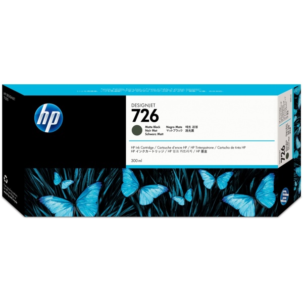 Cartuccia HP 726 (CH575A) nero opaco - 131176