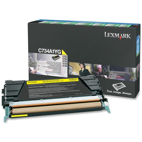 Toner Lexmark C734A1YG giallo - 131304