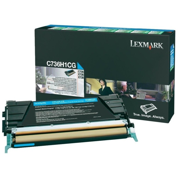 Toner Lexmark C736H1CG ciano - 131585