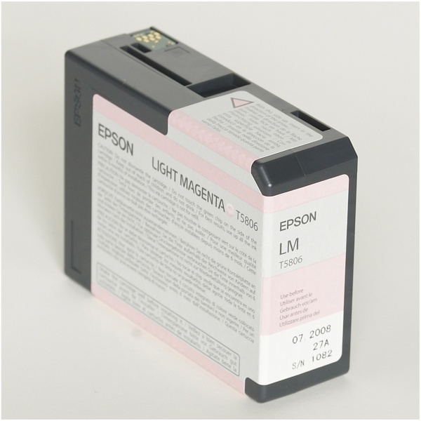 Cartuccia Epson T5806 (C13T580600) magenta chiaro - 132173
