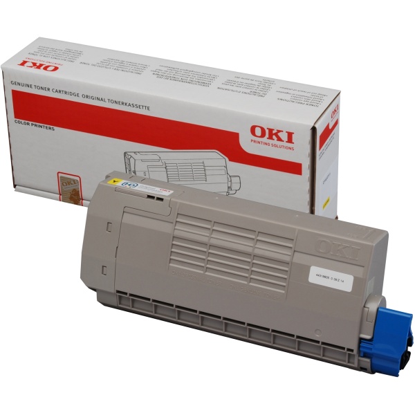 Toner Oki 44318605 giallo - 132350