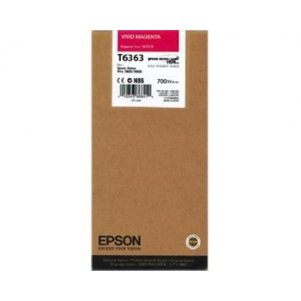 Cartuccia Epson T6363 (C13T636300) magenta - 132940