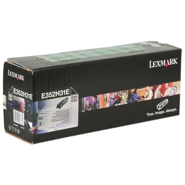 Toner Lexmark E352H31E nero - 133823