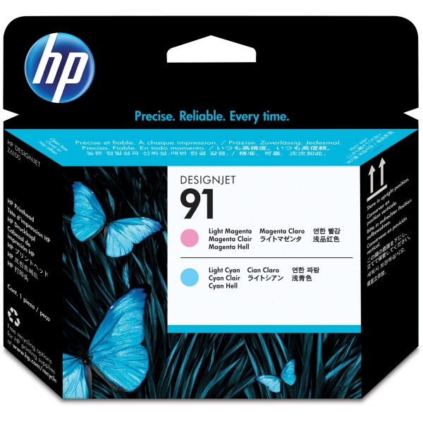 Testina di stampa HP 91 (C9462A) magenta chiaro -ciano - 134125