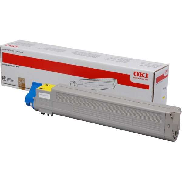 Toner Oki 43837129 giallo - 134547