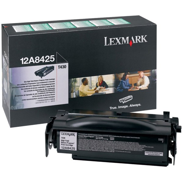 Toner Lexmark 12A8425 nero - 138073