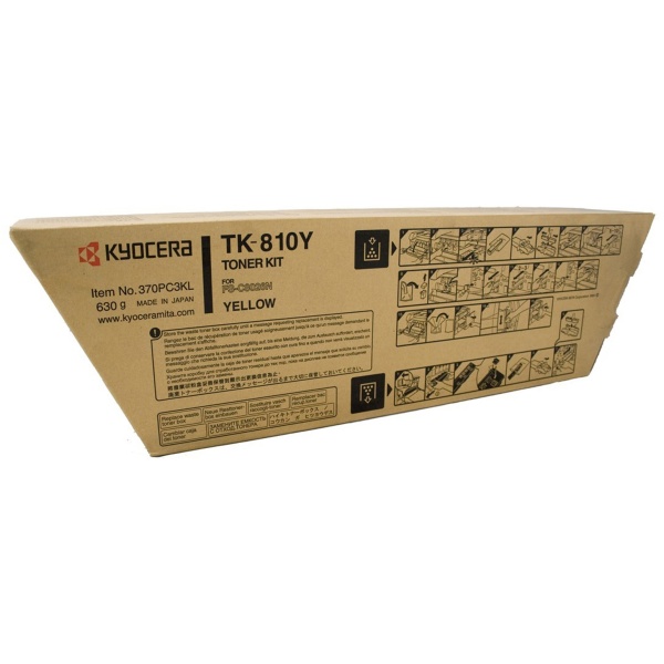 Toner Kyocera-Mita TK-810Y (370PC3KL) giallo - 138425