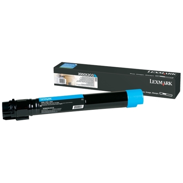 Toner Lexmark X950/2/4 (X950X2CG) ciano - 140509