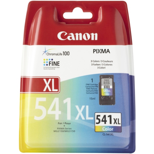 Cartuccia Canon CL541XL (5226B005) c-m-g - 141002