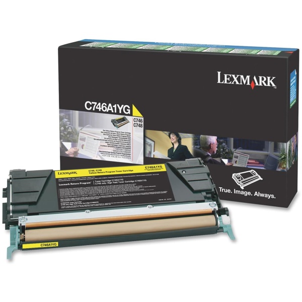 Toner Lexmark C746, C748 (C746A1YG) giallo - 141959