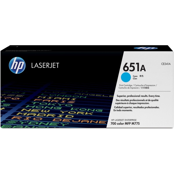 Toner HP 651A (CE341A) ciano - 142056