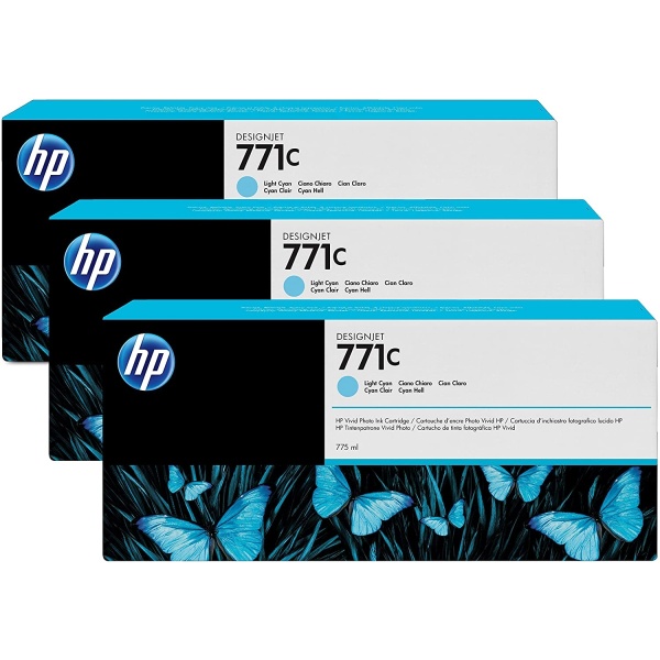 Cartuccia HP 771C (B6Y36A) ciano chiaro - 142713