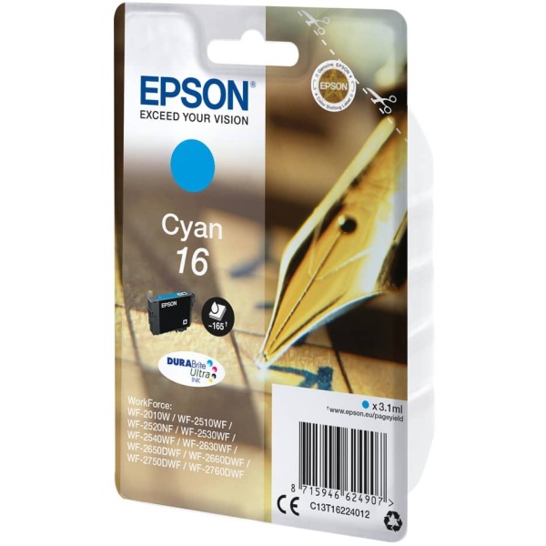 Cartuccia Epson 16 (C13T16224012) ciano - 147934