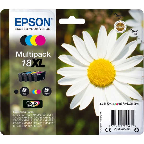 Cartuccia Epson 18XL (C13T18164012) n-c-m-g - 148296
