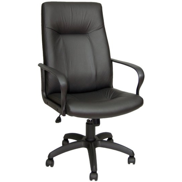 Sedia direzionale eco-smart ERIDANUS UNISIT - similpelle - NERO - ERP/KN