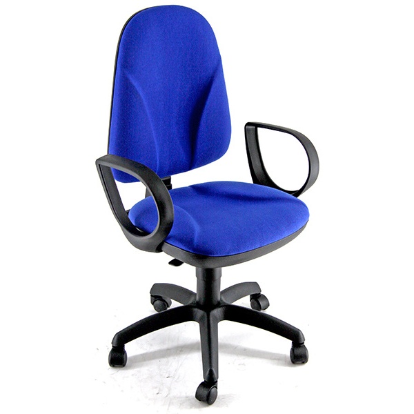 Sedia operativa TEAM UNISIT - acrilico - BLU - TMTM/F11
