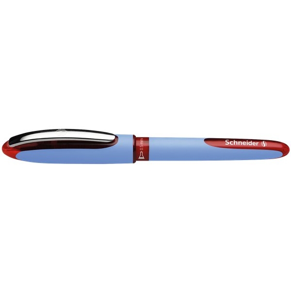 Penna Roller One Hybrid Schneider - ago 0,5 mm - rosso - P183502
