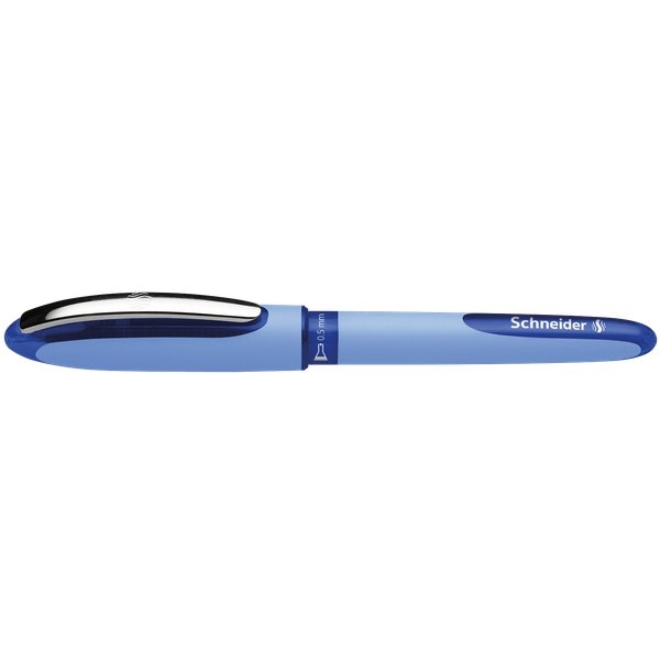 Penna Roller One Hybrid Schneider - ago 0,5 mm - blu - P183503