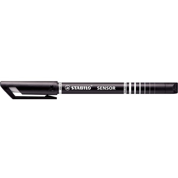 Fineliner Sensor Stabilo - nero - 189/46 (conf.10)