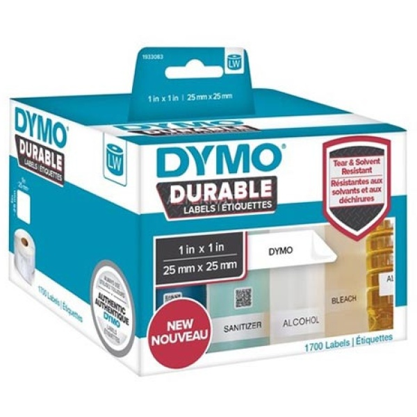 Etichette Dymo Label Writer Durable  - 25x25 mm - 1933083 (conf.2)