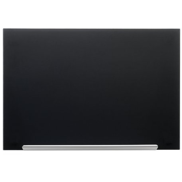 Lavagne magnetiche in vetro linea Diamond Nobo - nero - 38,1x67,7 cm - 1905179
