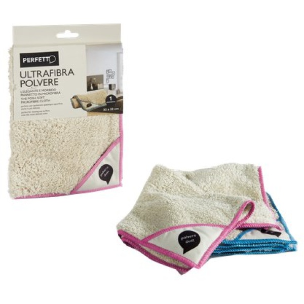 Panno in microfibra &amp;quot;Ultrafibra POLVERE&amp;quot; La Piacentina - 32x32 cm - 0319H