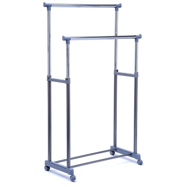Stender doppio Serena Group - 90x44x99-179 cm - AC9002-GR