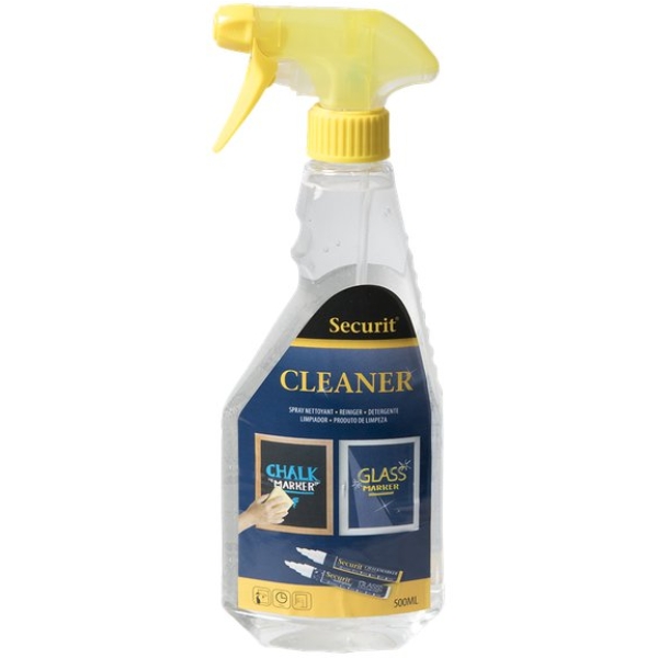Detegente per pennarelli a gesso liquido Waterproof Securit - 500ml - SECCLEAN