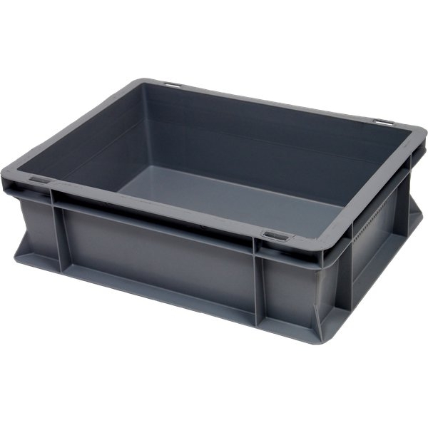 Contenitore in polipropilene a norma europea Viso - 30x40x12 cm - 30 kg - E4312