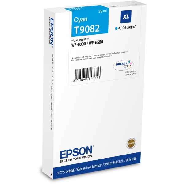 Cartuccia Epson T9082 (C13T908240) ciano - 161282
