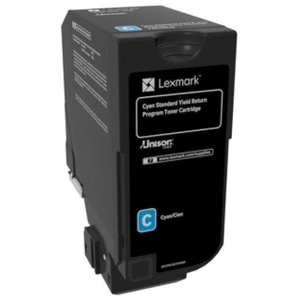 Toner Lexmark CS720, CS725, CX725 (74C2SC0) ciano - 161391