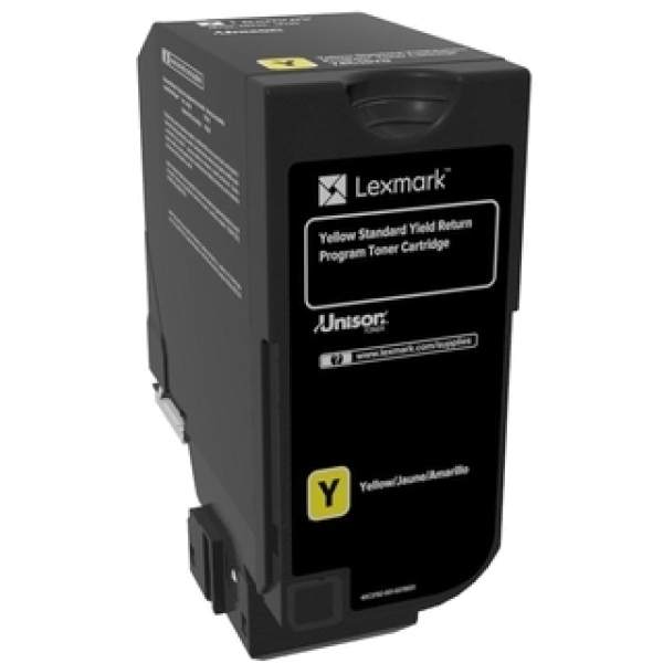 Toner Lexmark CS720, CS725, CX725 (74C2SY0) giallo - 161392