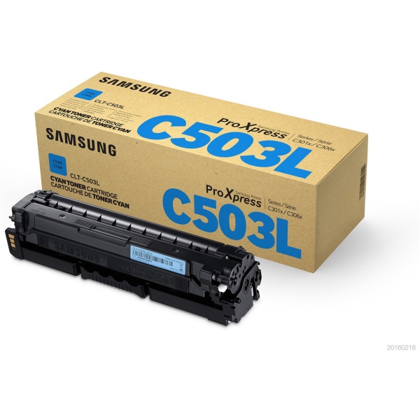 Toner Samsung CLT-C503L (SU014A) ciano - 162228