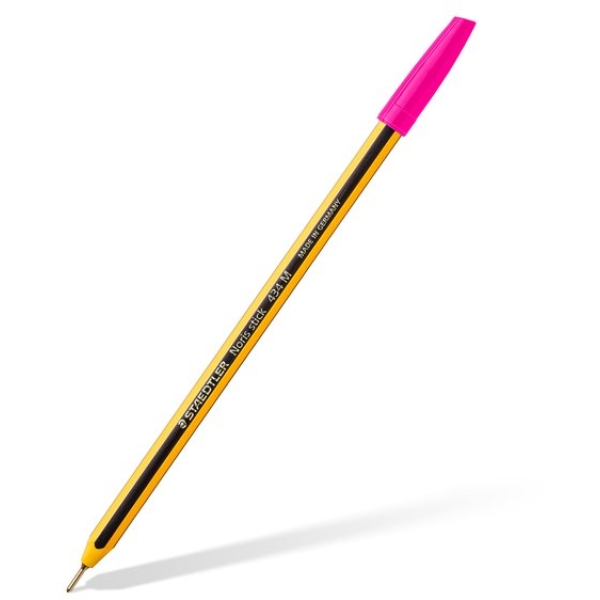 Penna noris stick Staedtler - 1 mm - rosa - 434 20 (conf.10)