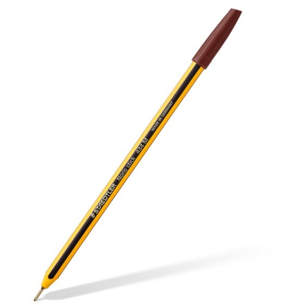 Penna noris stick Staedtler - 1 mm - marrone - 434 76 (conf.10)