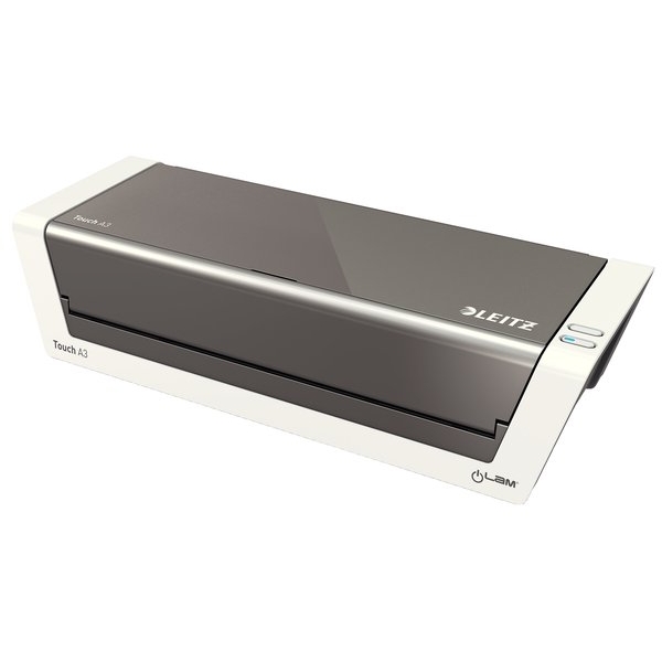 Plastificatrice Leitz iLAM Touch2 A3 - max. 1,000 mm/min - A3 - Silver - 74744000