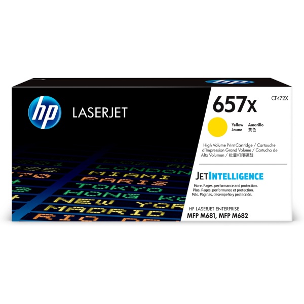 Toner HP 657X (CF472X) giallo - 163977