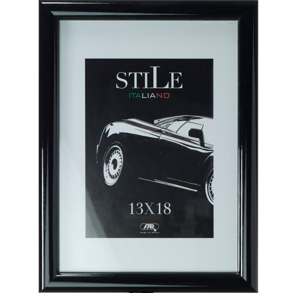Cornici in legno e crilex Methodo - A4 - nero - K990101