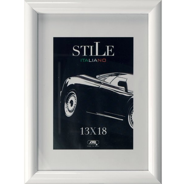 Cornici in legno e crilex Methodo - A4 - bianco - K990102