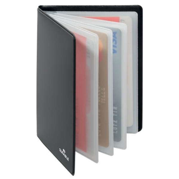 Libretto porta carte di credito e badge RFID SECURE Durable - Nr. spazi 8 - 2309-58