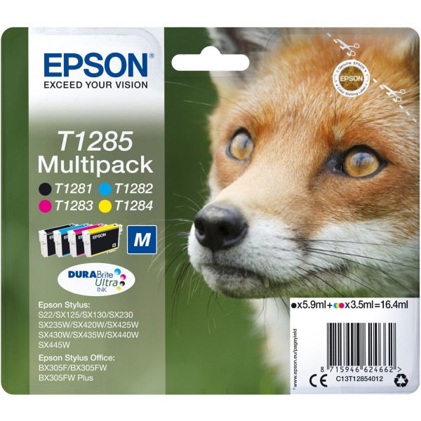 Cartuccia Epson T1285 (C13T12854012) n-c-m-g - 216501