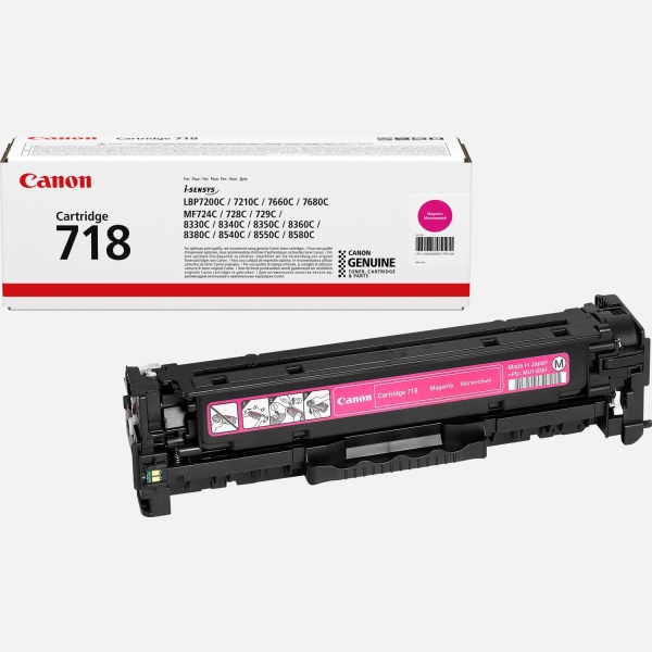 Toner Canon CRG 718 M (2660B002) magenta - 226863
