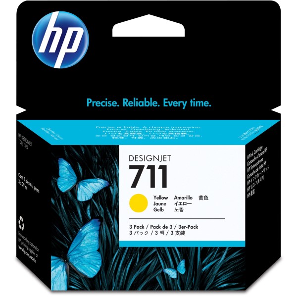 Cartuccia HP 711 (CZ136A) giallo - 234851