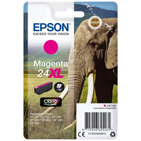Cartuccia Epson 24XL (C13T24334012) magenta - 235924