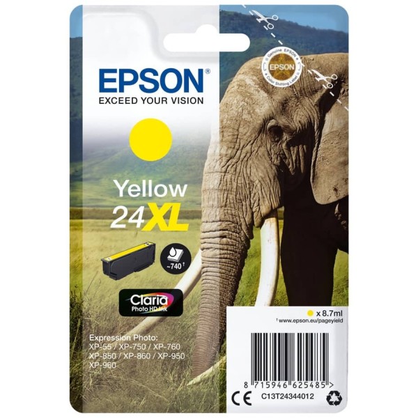 Cartuccia Epson 24XL (C13T24344012) giallo - 235929