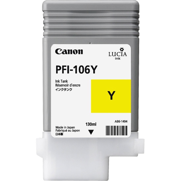 Serbatoio Canon PFI-106 (6624B001AA) giallo - 236100